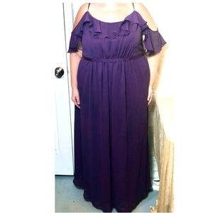 David’s Bridal Floor Length Dress